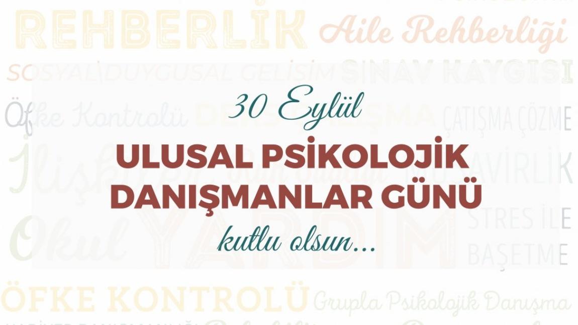 30 Eylül Ulusal Psikolojik Danışmanlar Günü